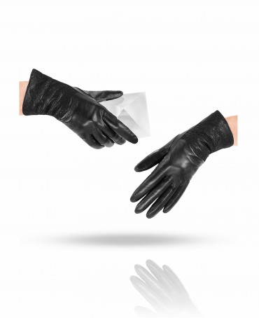 Перчатки Женские 11_LACE/BL